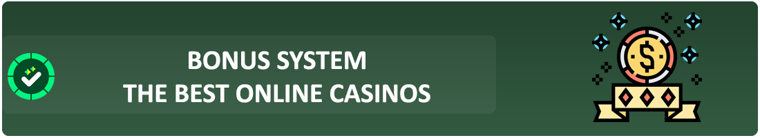 online casino bonus system