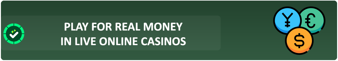play for real money in live casino
