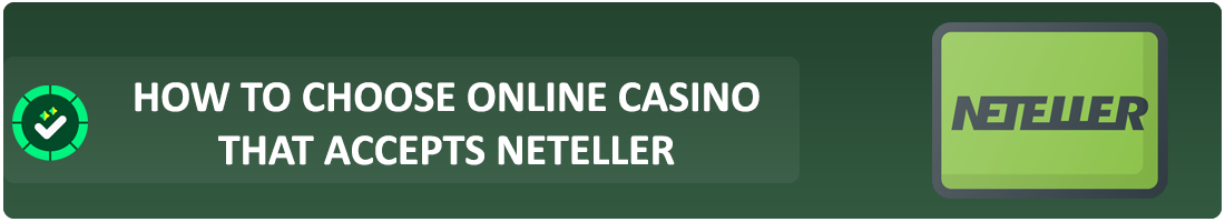 how to choose an online casino neteller