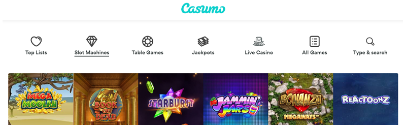 website online casino casumo