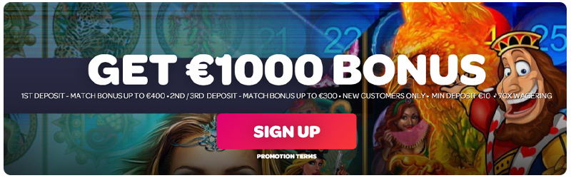 get bonus casino spin palace