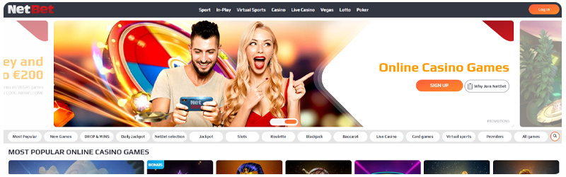 online casino netbet website